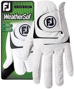 FootJoy Men’s WeatherSof Golf Glove (White)