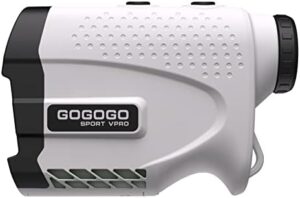 Gogogo Sport Vpro Laser Rangefinder for Golf & Hunting Range